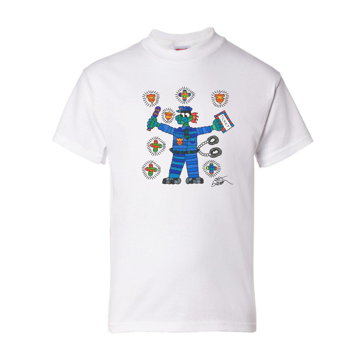 Police Officer Hero S/S Youth Tee